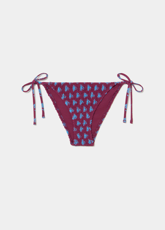 Braguita smock estampada