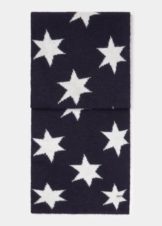 Bufanda tricot estrellas