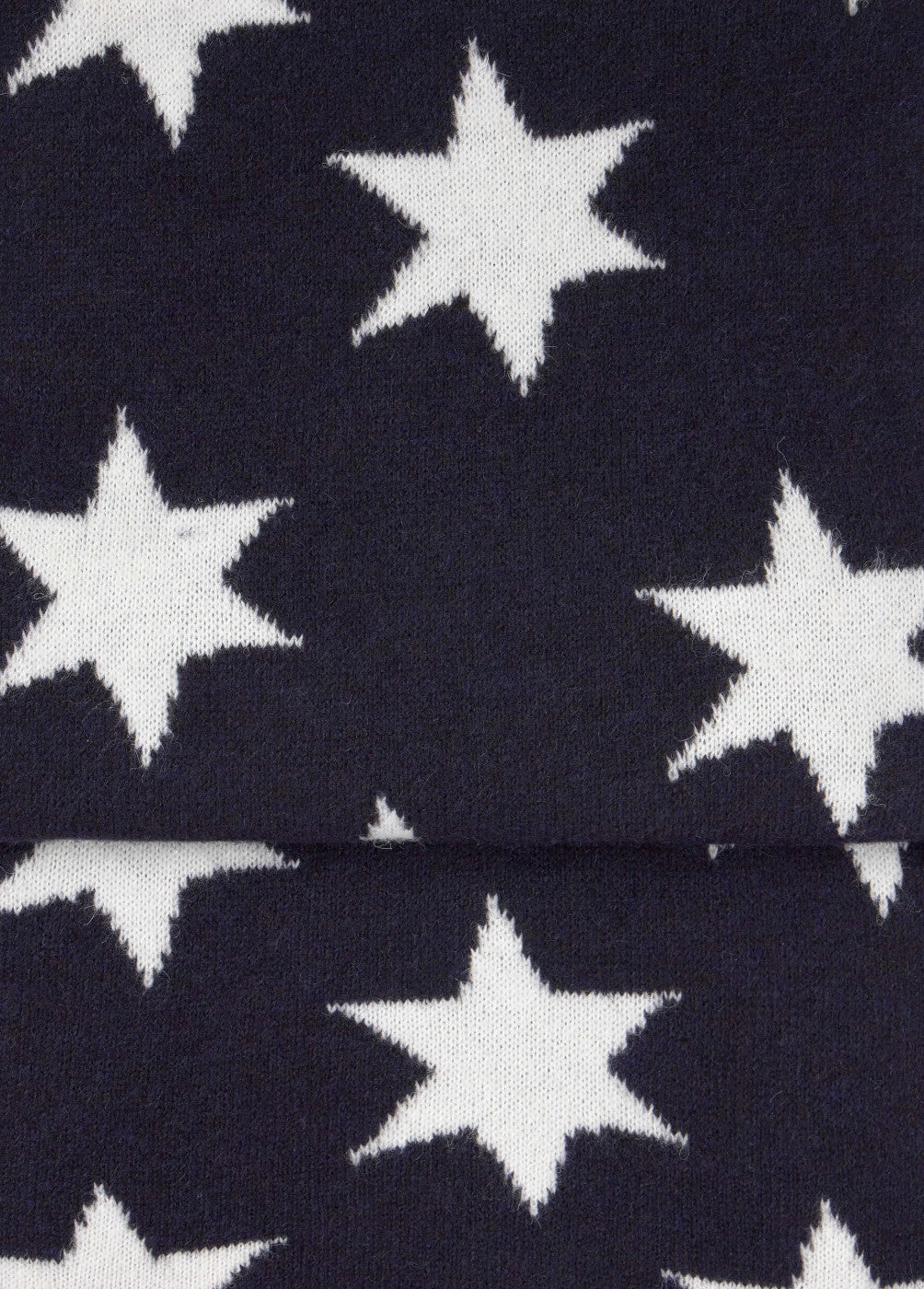 Bufanda tricot estrellas