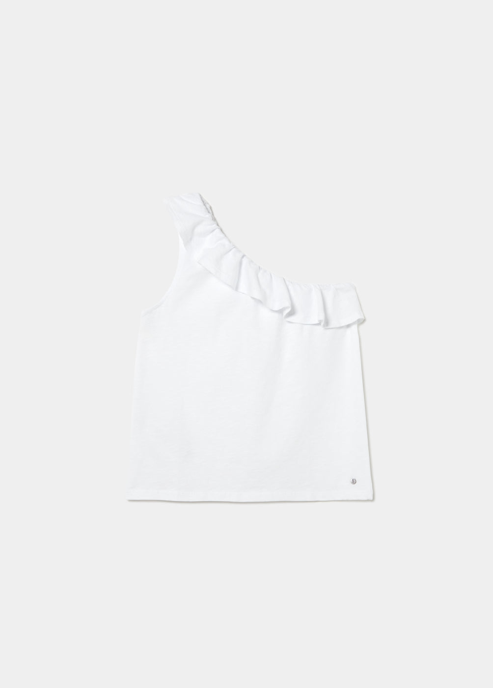 Camiseta asimétrica volante