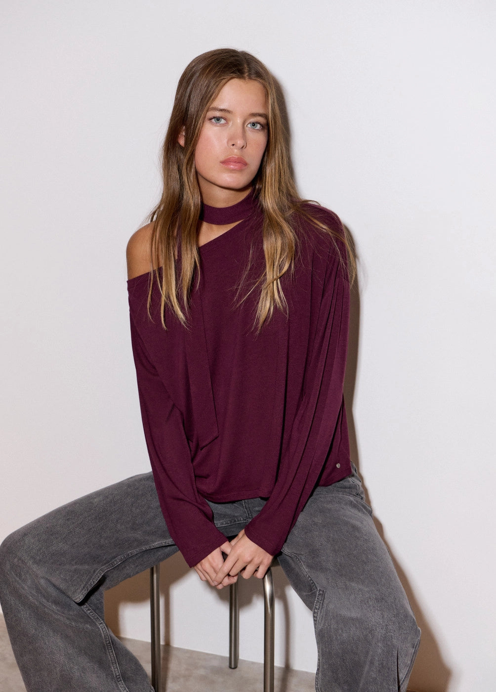 Camiseta asimétrica