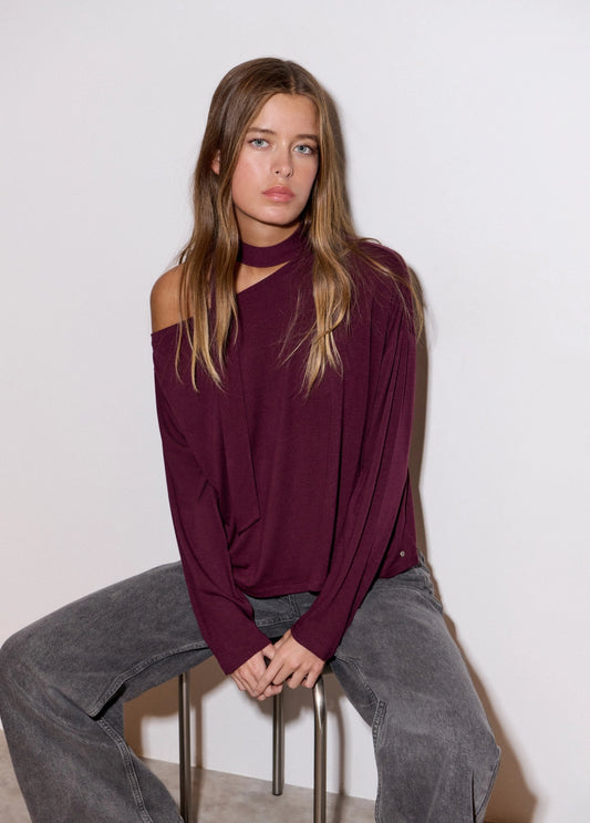 Camiseta asimétrica