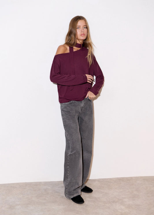 Camiseta asimétrica