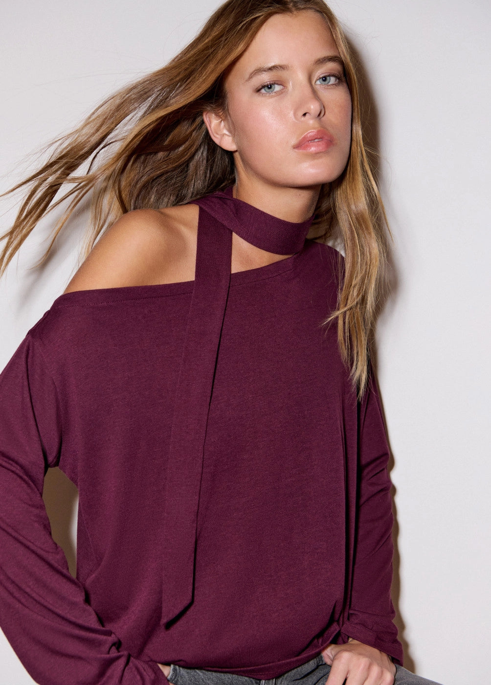 Camiseta asimétrica