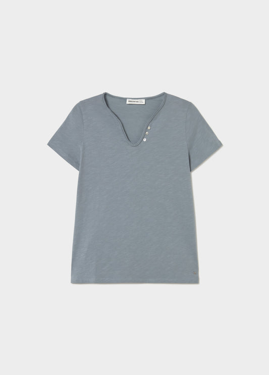 Camiseta botones