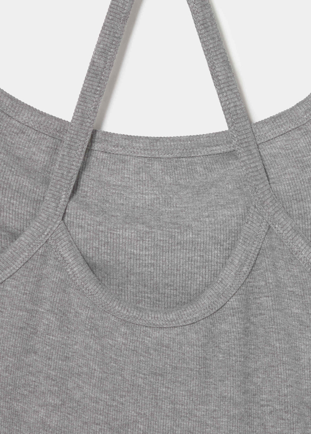 Camiseta doble rib halter
