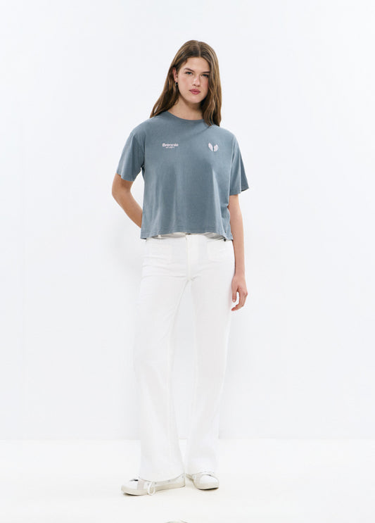 Camiseta print alas