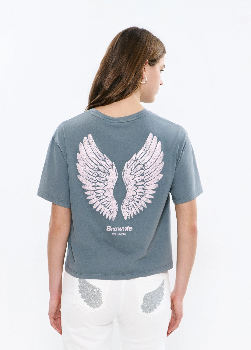Camiseta print alas