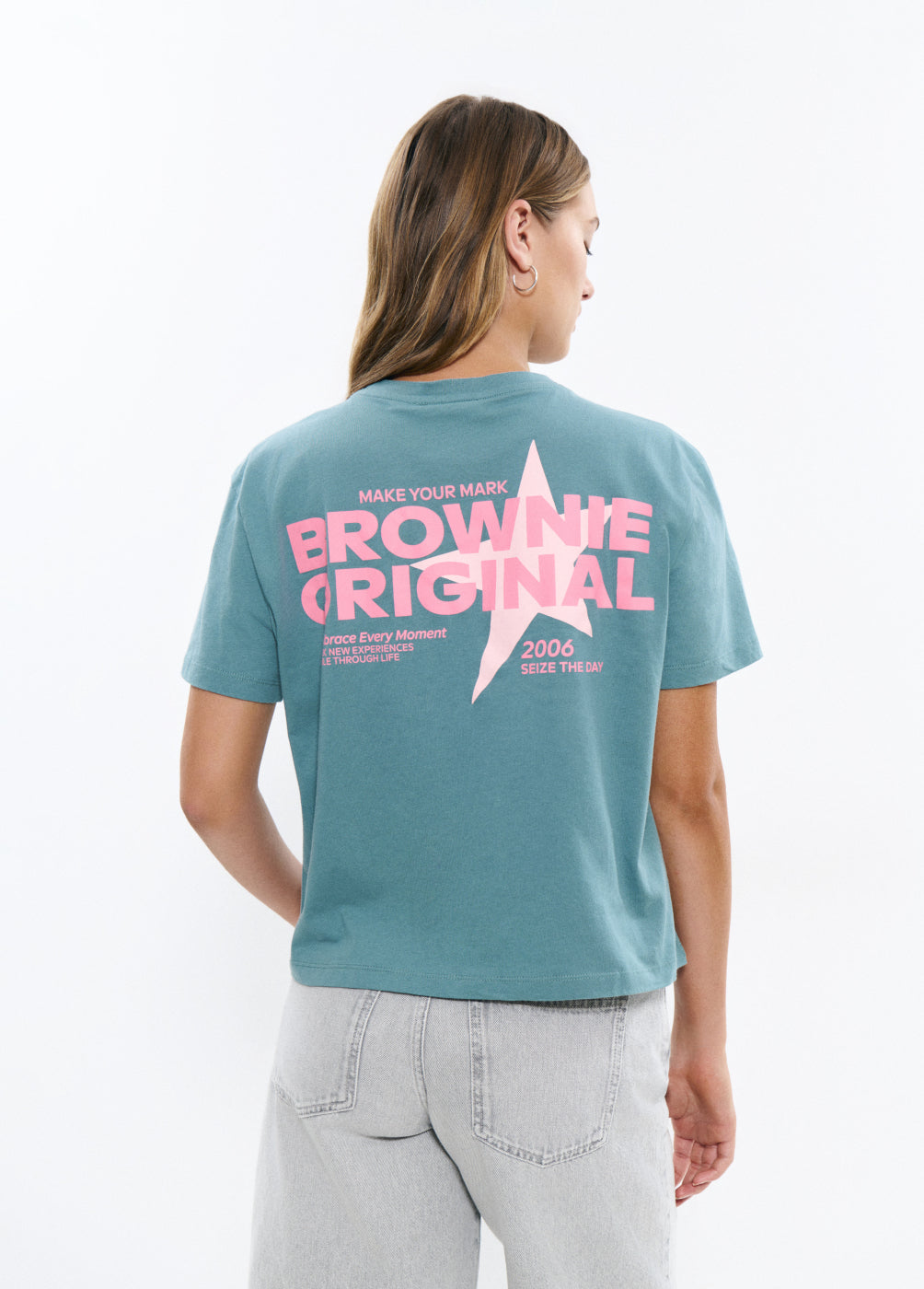 Camiseta print espalda
