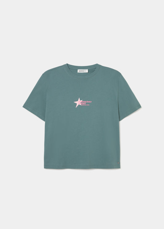 Camiseta print espalda