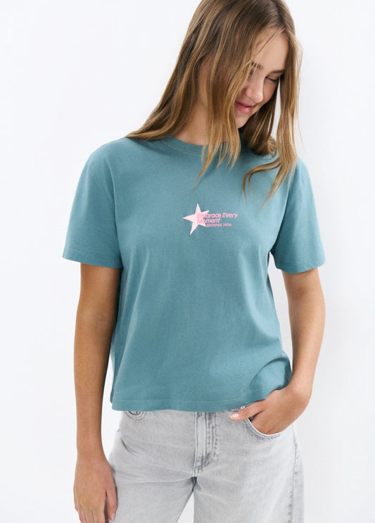 Camiseta print espalda