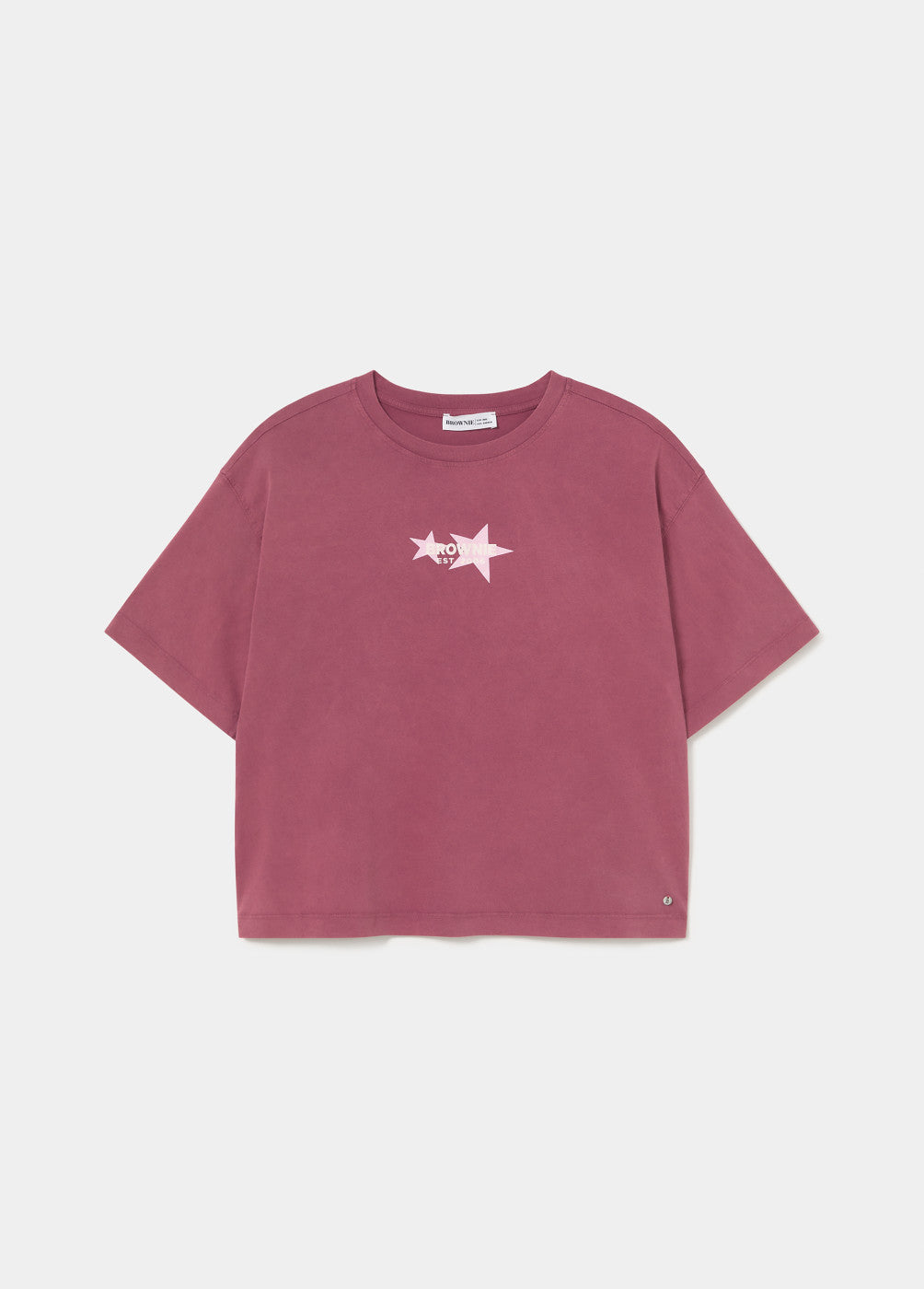 Camiseta print estrellas espalda