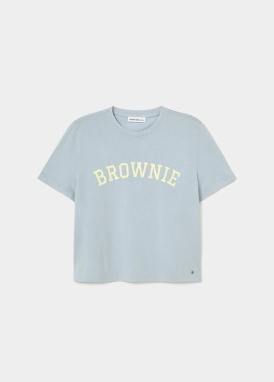 Camiseta texto brownie