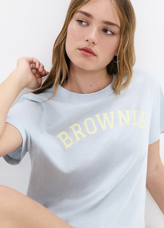 Camiseta texto brownie