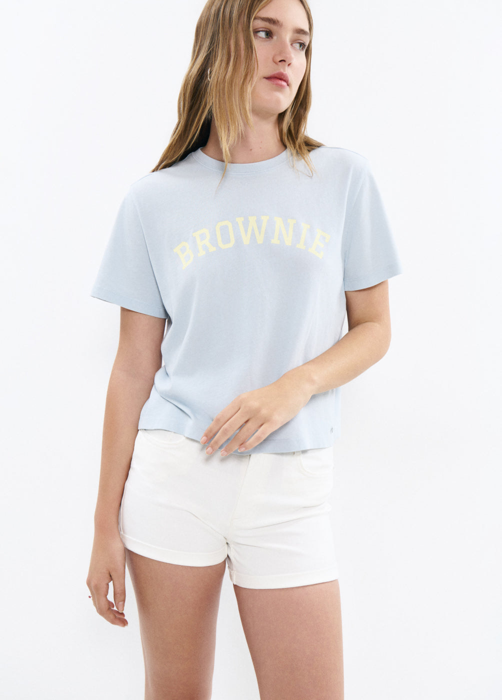 Camiseta texto brownie