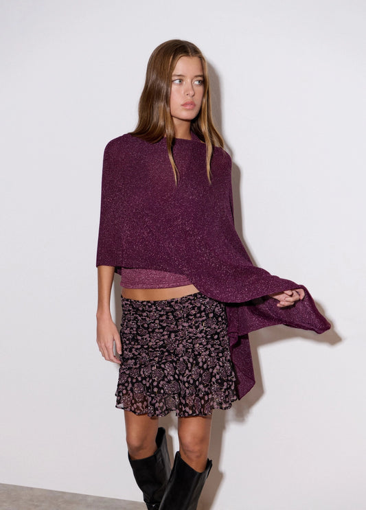 Capa hilo metalizado