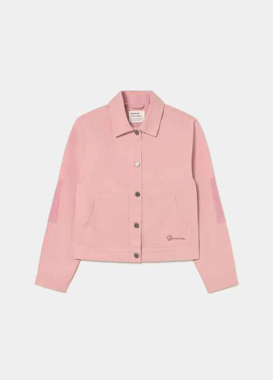 Cazadora algodón codera rayas