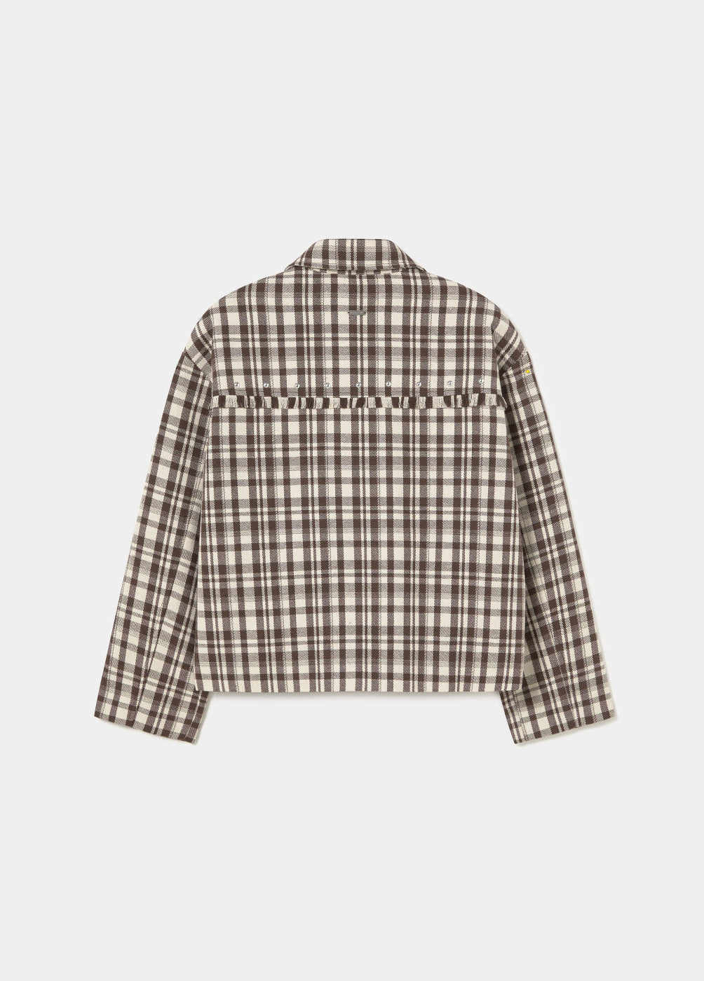 Chaqueta corta cuadros