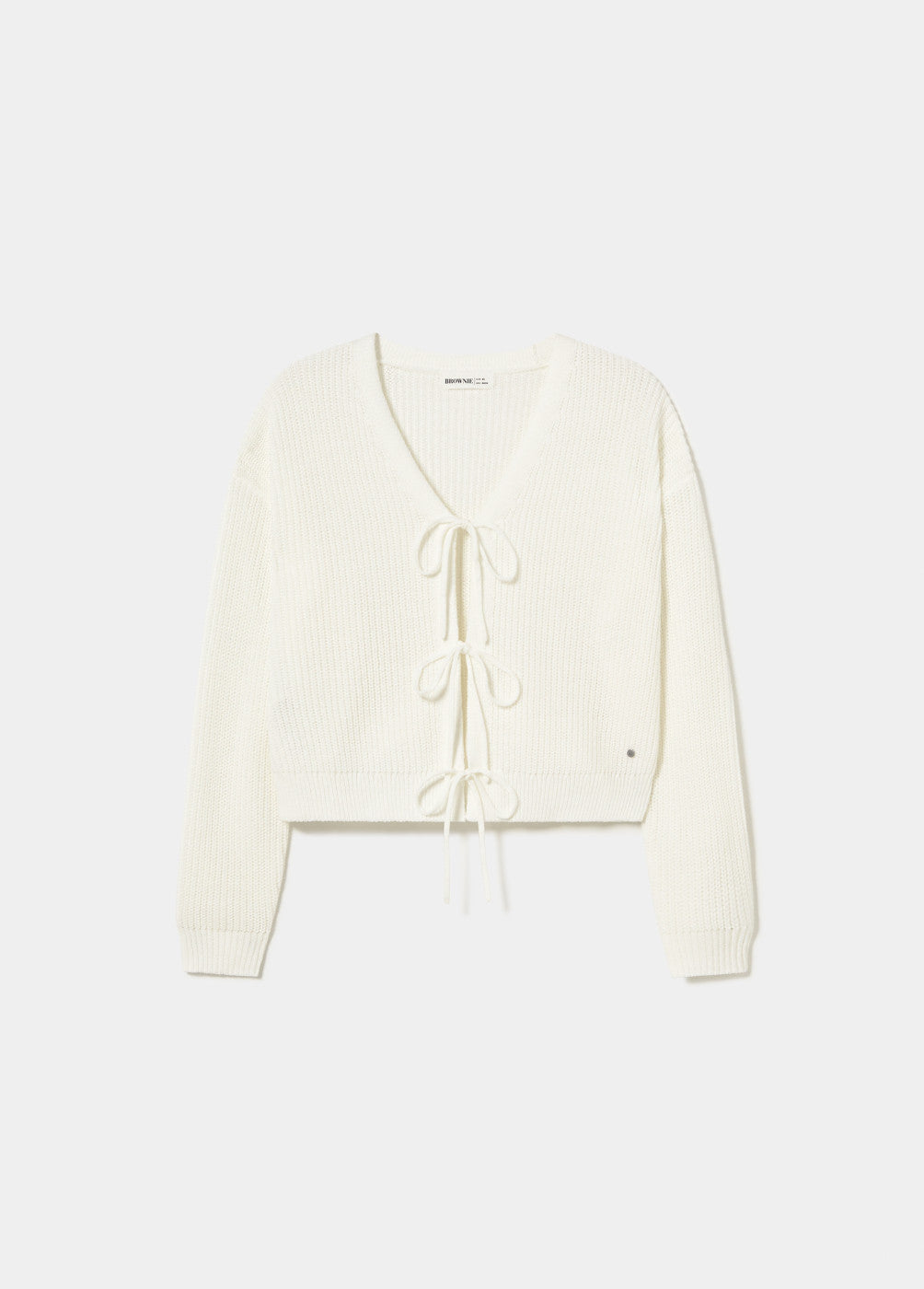Chaqueta punto lazos