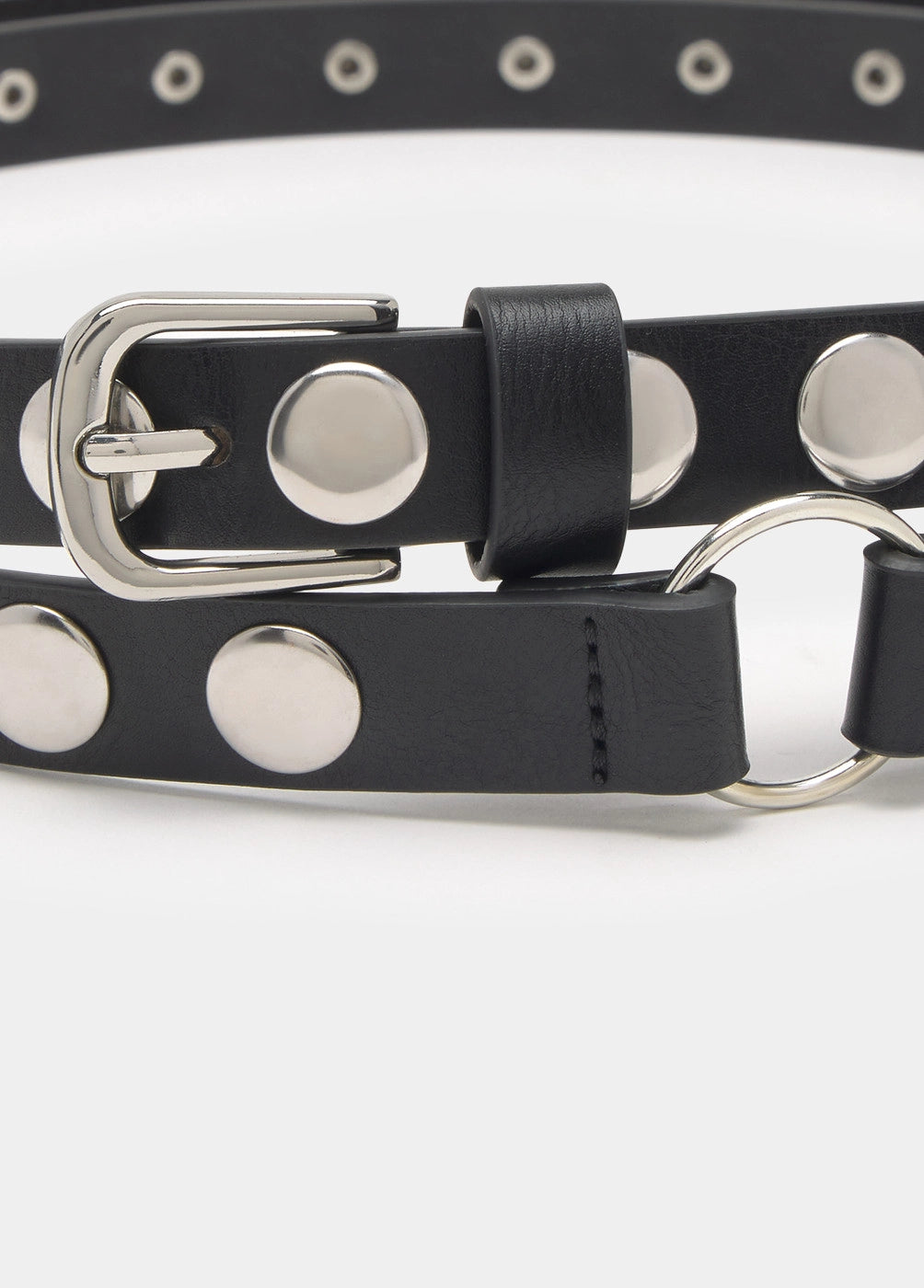 Cinturón doble tachas