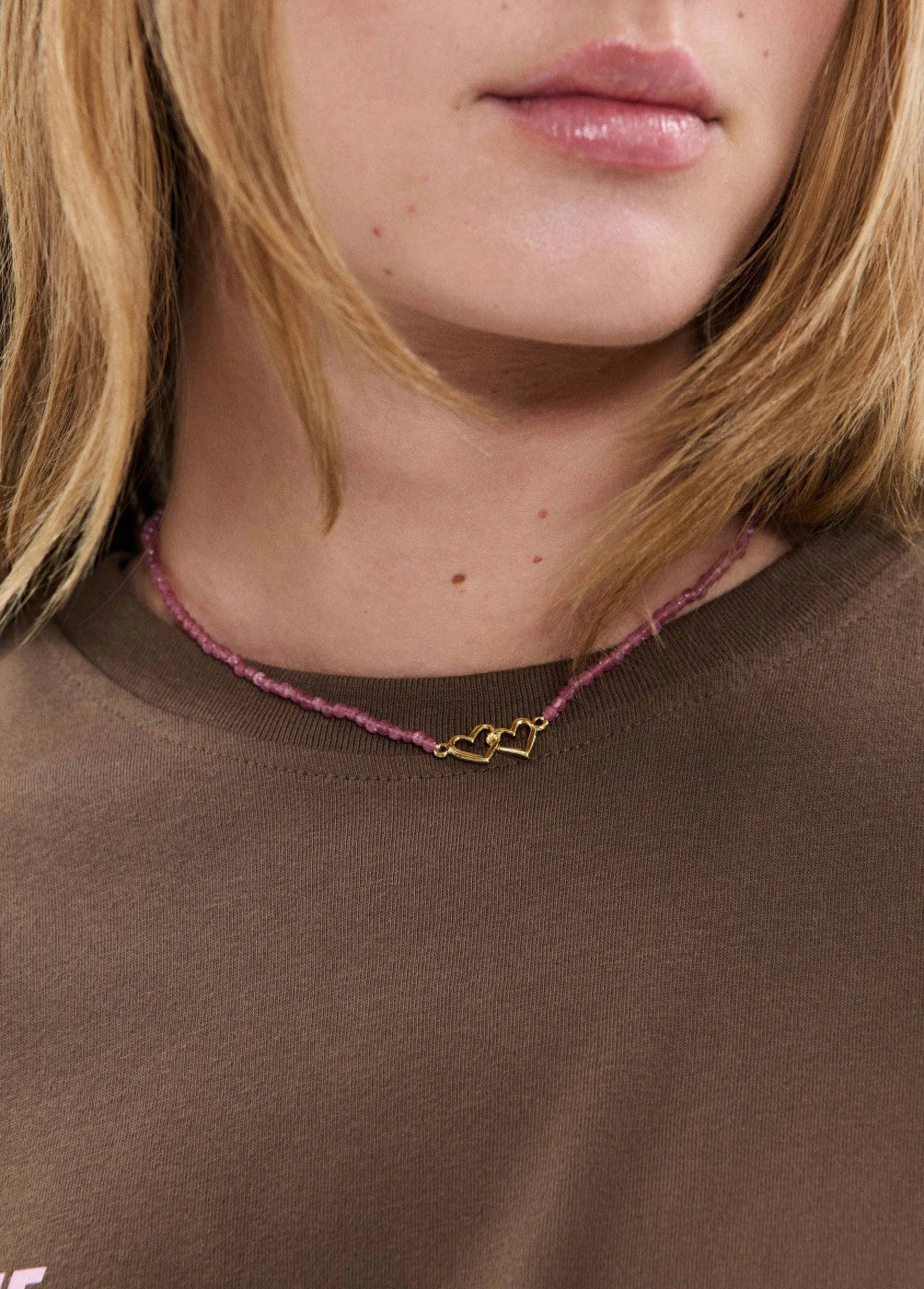 Collar corazones