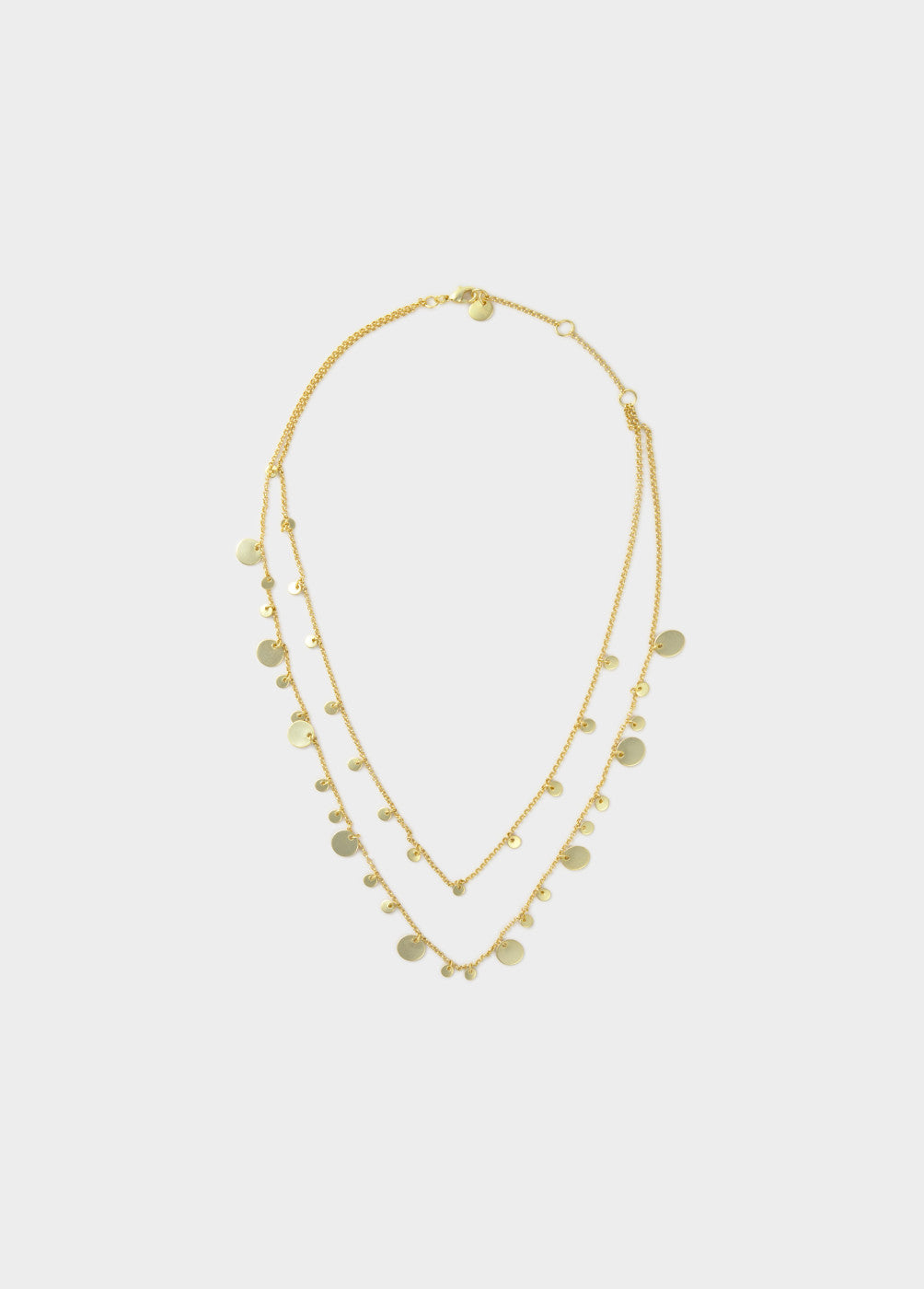 Collar doble chapitas