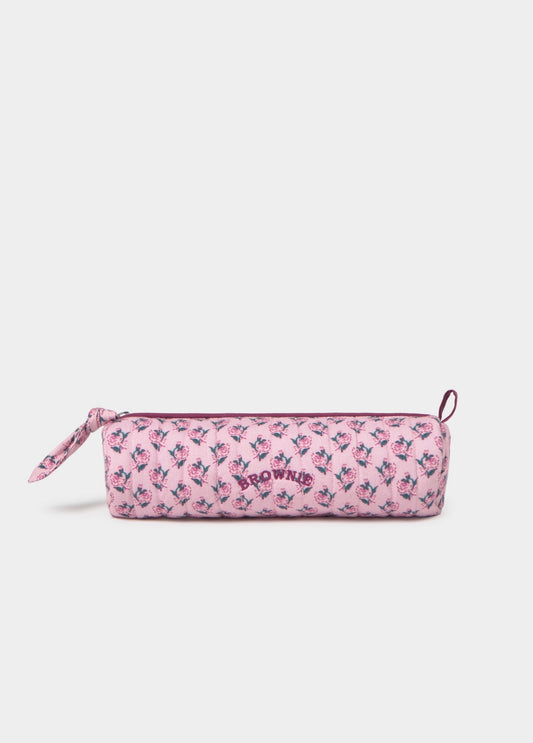 Estuche estampado floral