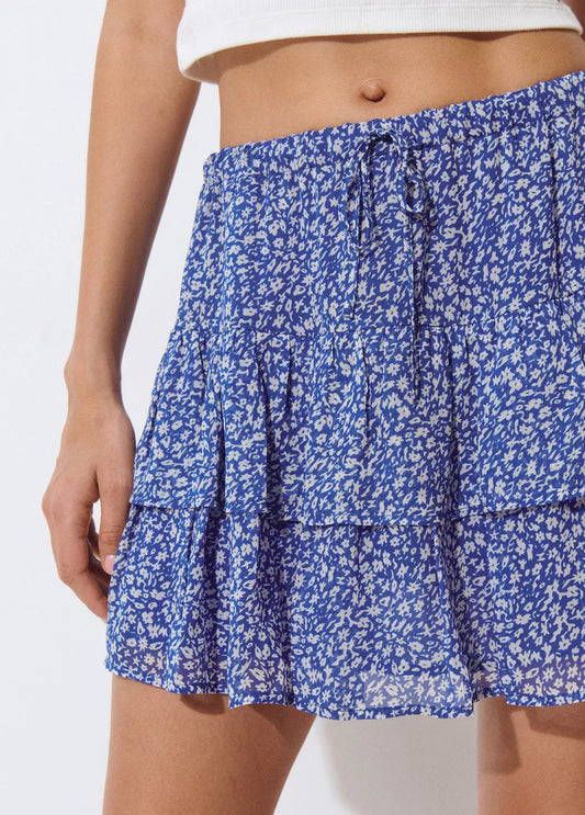 Falda estampado floral