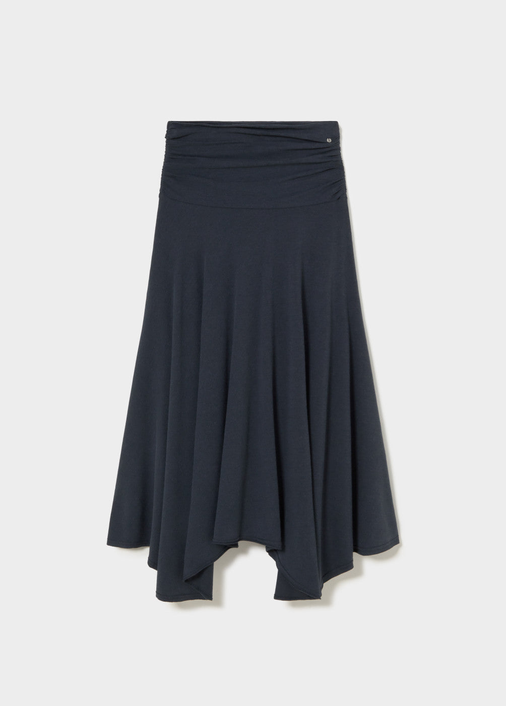 Falda fajin drapeado picos