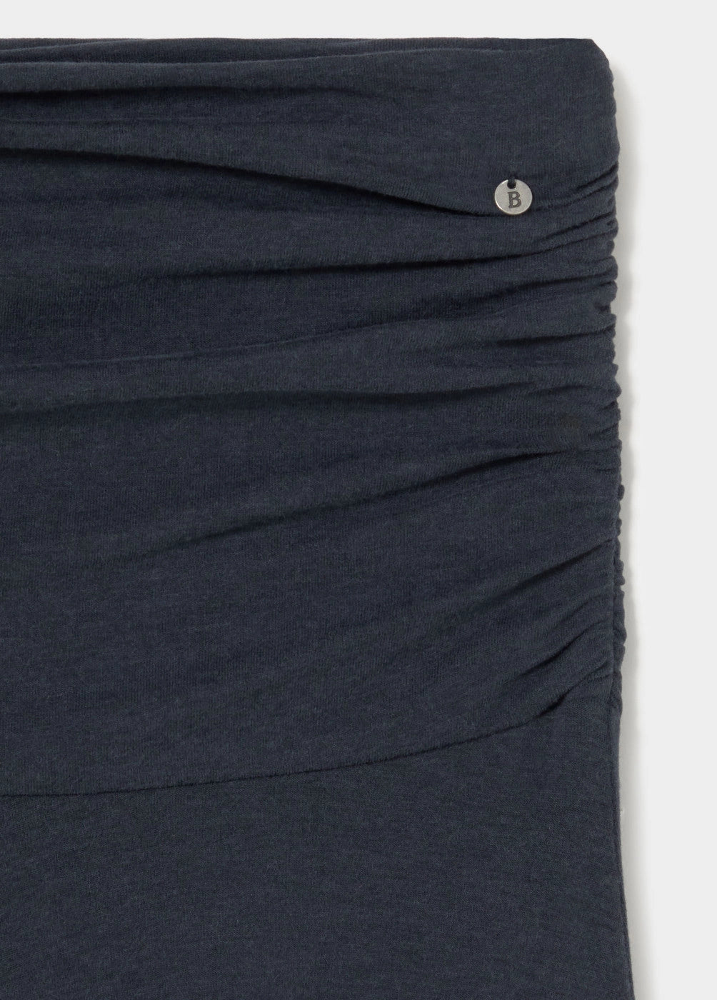 Falda fajin drapeado picos