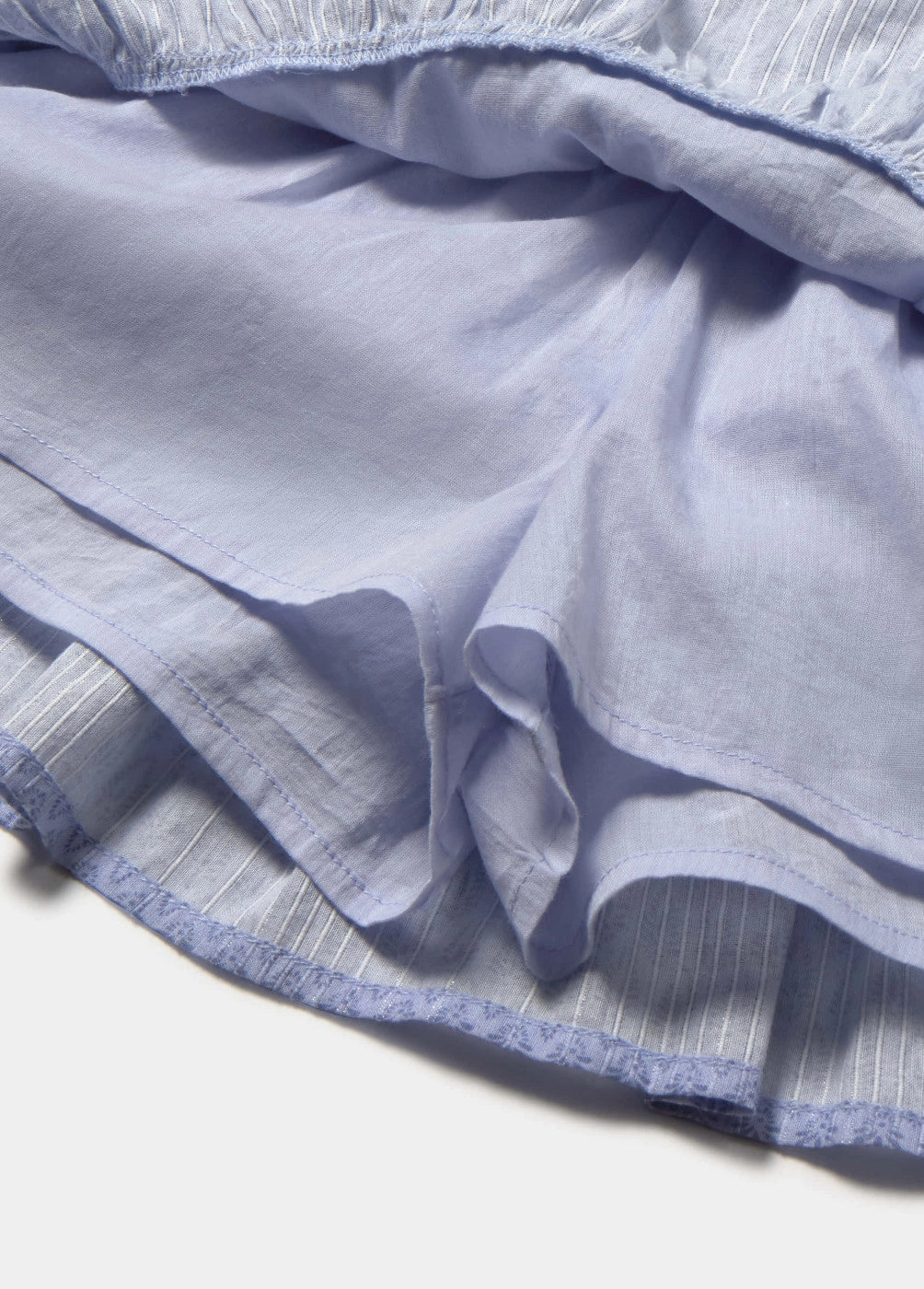 Falda volantes indio