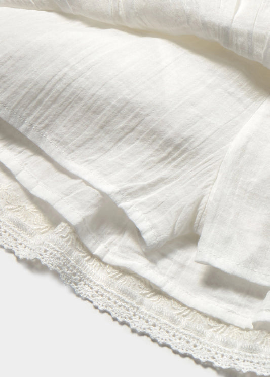 Falda volantes romántica