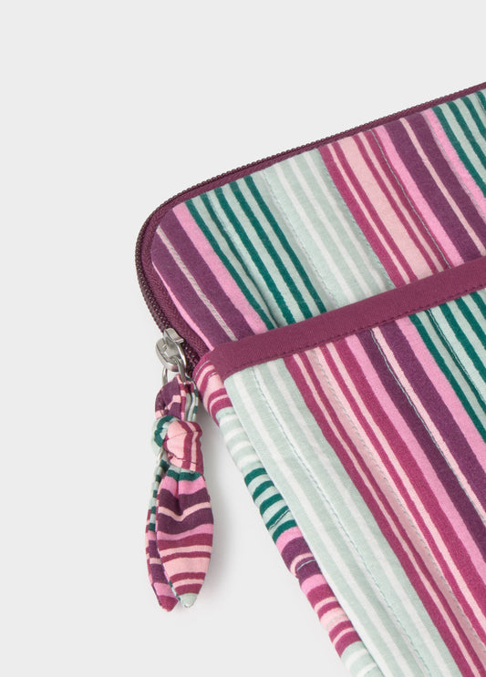 Funda ipad estampado rayas