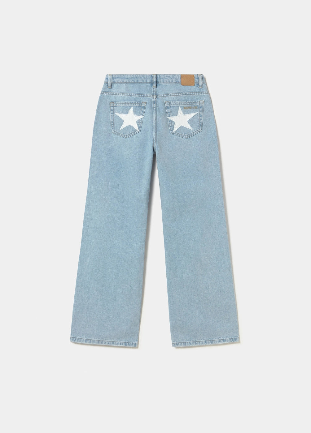 Jeans 5 bolsillos parche estrella