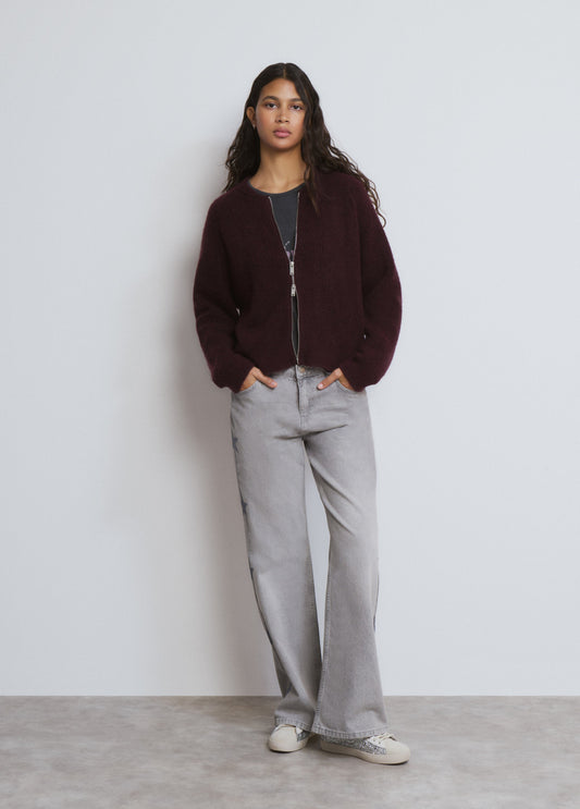 Jeans multiestrellas lateral gris