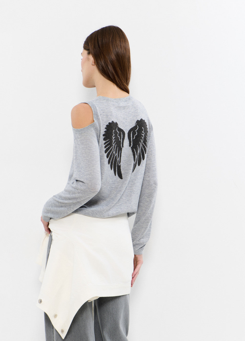 Jersey apertura hombros alas espalda