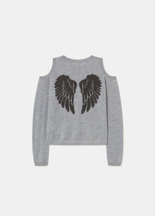 Jersey apertura hombros alas espalda