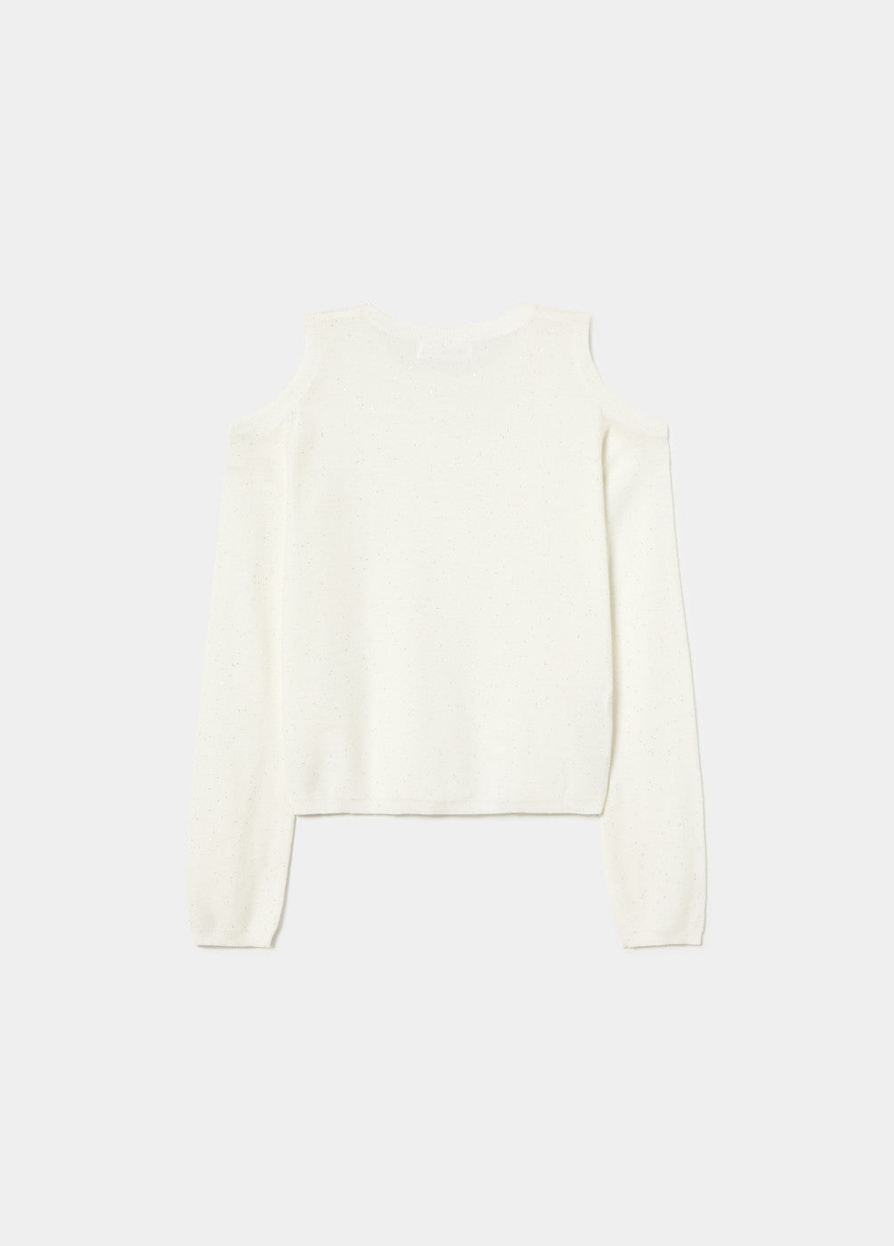 Jersey apertura hombros lentejuela