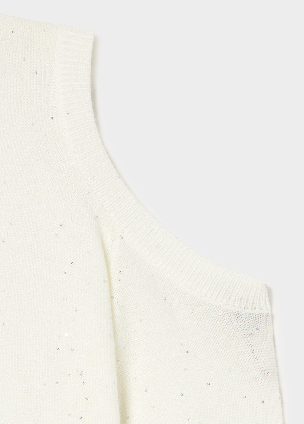 Jersey apertura hombros lentejuela