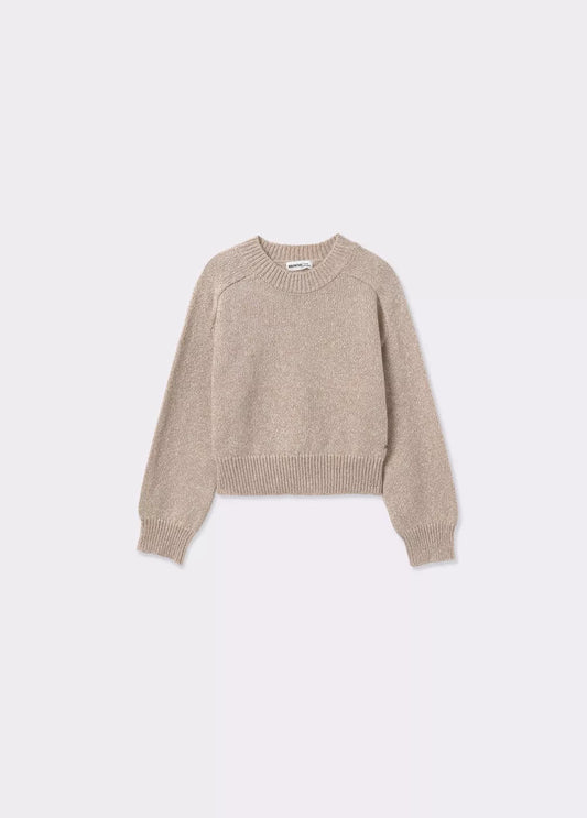 Jersey básico jaspeado