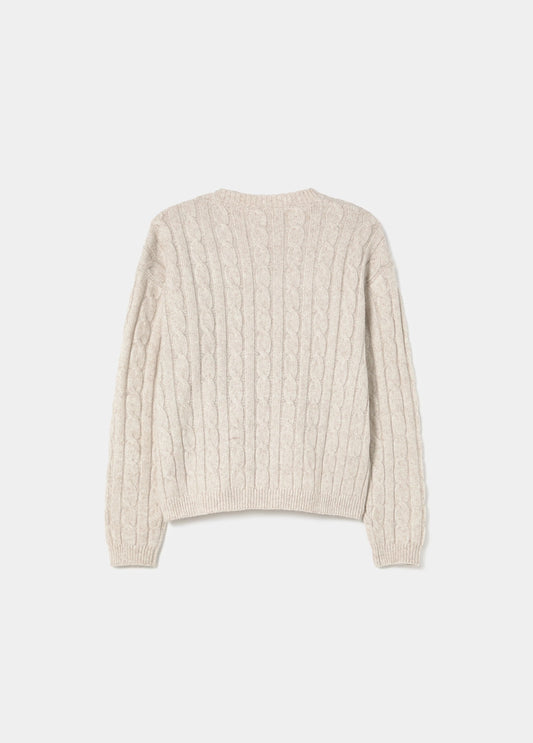 Jersey bordado ski trenzas