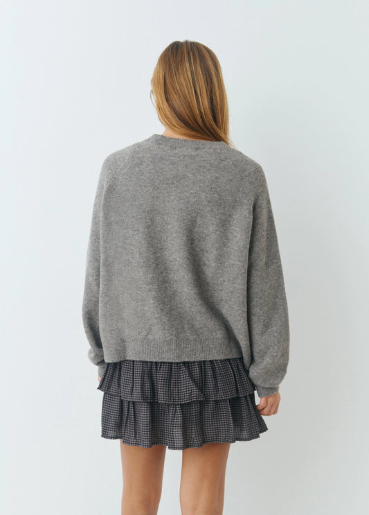 Jersey brownie bordado