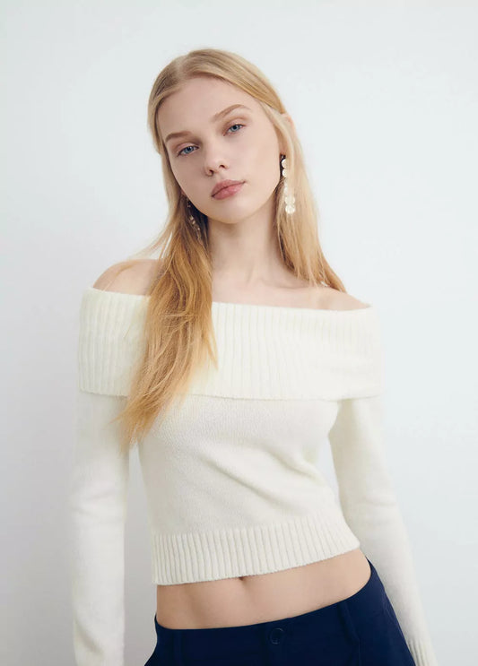 Jersey escote hombros