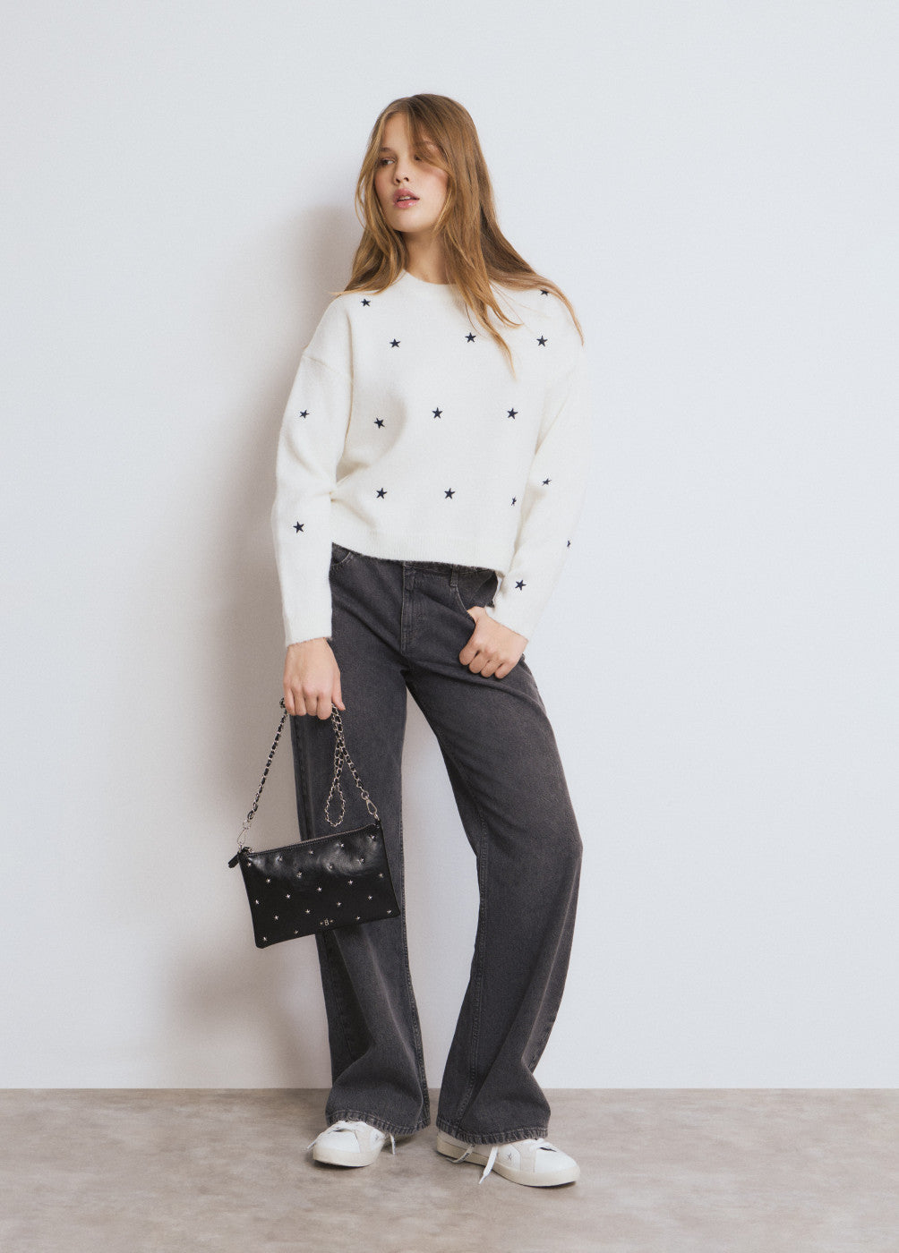 Jersey estrellas bordadas