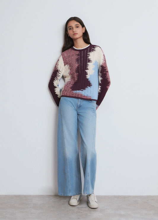 Jersey jacquard colores