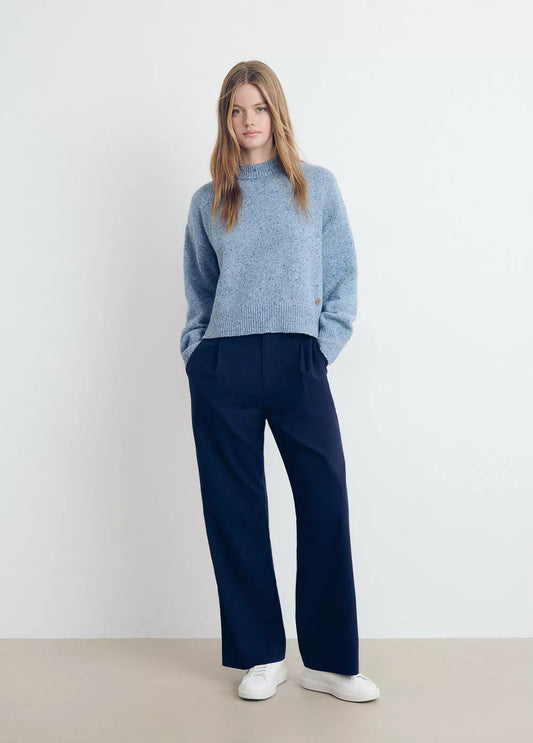 Jersey punto botonato