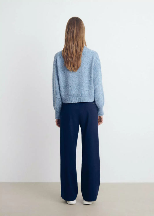 Jersey punto botonato