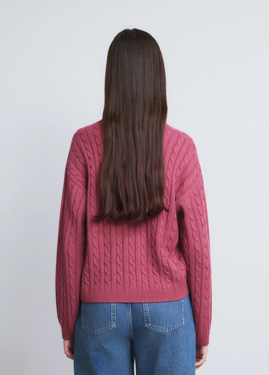 Jersey trenzas bordado perrito