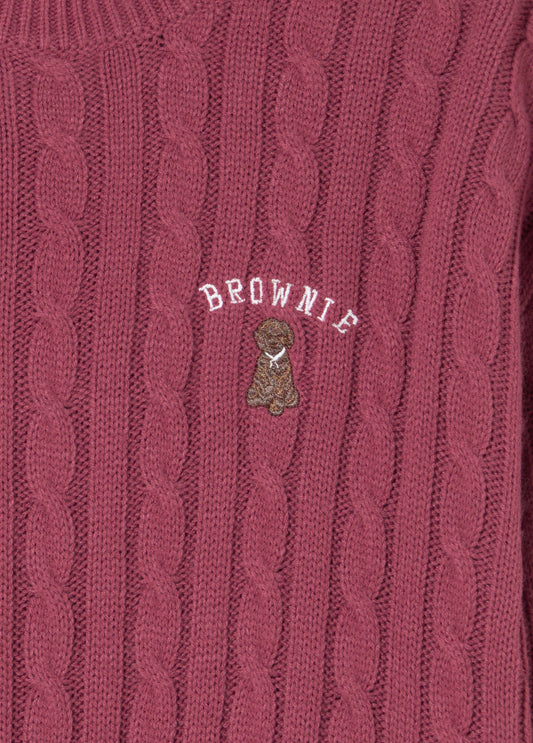 Jersey trenzas bordado perrito