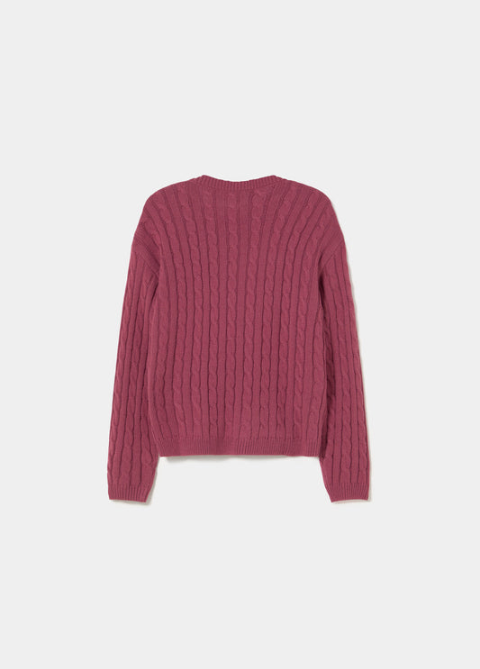 Jersey trenzas bordado perrito